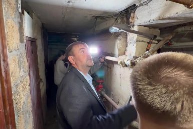 Общественники встретились с жителями дома Народный фронт Крыма