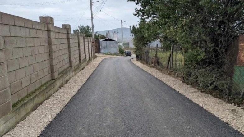 В селе отремонтировали дорогу Правительство Севастополя