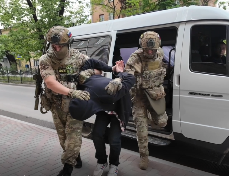 Кадр из видео УФСБ по Крыму и Севастополю